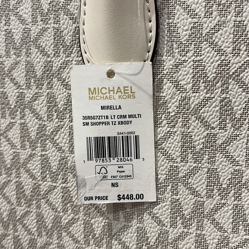 Michael Kors Mirella Small Signature Logo Crossbody Shopper TZ XBODY Bag
LT CRM - Picture 13 of 16
